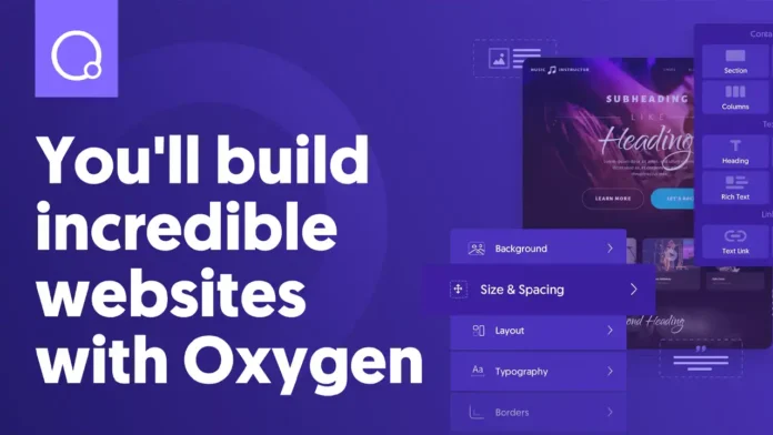 Oxygen The Ultimate Visual Site Builder