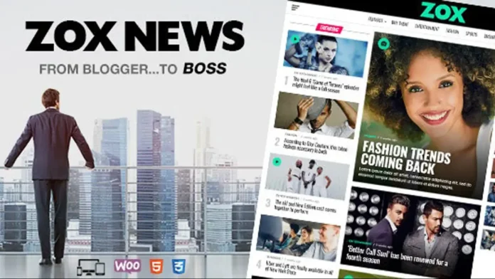 Zox News - Professional WordPress News & Magazine Theme